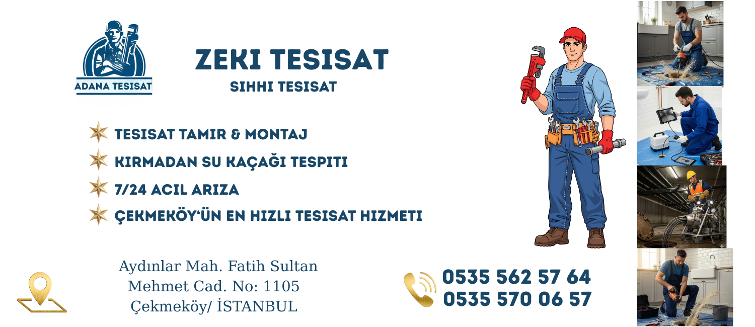 alemdağ su tesisatçısı